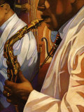 Senso Jazz Art Print