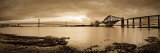 Forth Road and Rail Bridges, Firth of Forth, Edinburgh, Scotland, UK