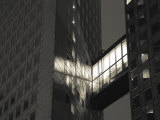 Lit Building Passageway, La Defense, Paris, France