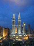 Buy View over Kuala Lumpur City Centre and Petronas Towers, Kuala Lumpur, Malaysia at AllPosters.com
