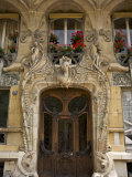 Art Nouveau Doorway, Avenue Rapp, Paris, France