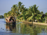 Kerala Backwaters Near Allapuzha, Kerala, India