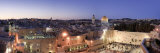 Wailing Wall, Western Wall and Dome of the Rock Mosque, Jerusalem, Israel