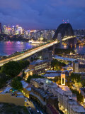 Sydney Harbour Bridge from the Rocks Area, Sydney, New South Wales, Australia