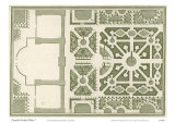 Buy Courtly Garden Plan I at AllPosters.com