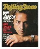 Don Johnson, Rolling Stone no. 460, November 7, 1985 Photographic Print