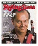 Jack Nicholson, Rolling Stone no. 480, August 14, 1986 Photographic Print