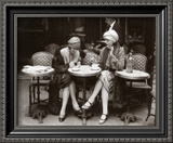 Women Sitting at a Cafe Terrace