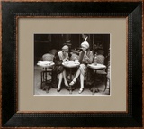 Women Sitting at a Cafe Terrace