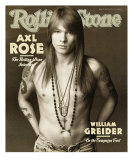 Axl Rose, Rolling Stone no. 627, April 2, 1992 Photographic Print