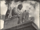 Guardian of Law, Statue Created by Sculptor James Earle Fraser Outside the Supreme Court Building
