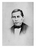 Portrait of Benito Juarez, Mexican Statesman and First Indian President of Mexico, 1806-1872