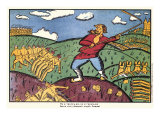 Russian Beating Germans, c.1914