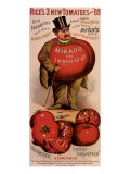 Buy Rice's Tomato Seeds, Mikado, c.1889 at AllPosters.com