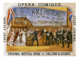 Buy H.M.S. Pinafore, by Gilbert & Sullivan, Opera Comique, c.1878 at AllPosters.com