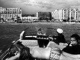 People Sunbathing During the Cannes Film Festival
