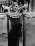 Gloria Pall, in Sexy Outfits and Poses, During TV Show, Voluptua, Living Goddess of Love