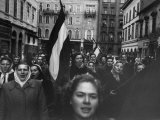 Budapest Rebel Demonstrators, During Revolution Against Soviet-Backed Hungarian Regime