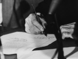 Pres. Lyndon B. Johnson Signing the Civil Rights Bill