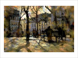 Winter in Montmartre, Paris, France