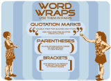 Buy Punctuation: Word Wraps at AllPosters.com