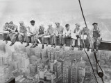 Lunch Atop a Skyscraper, c.1932 Art Print