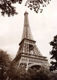 Eiffel Tower in Spring Art Print