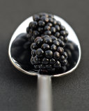 Blackberries and Spoon