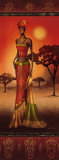 Buy Masai Lady at Sunset at AllPosters.com