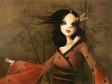 Bambous Art Print