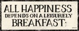Leisurely Breakfast