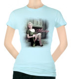 Juniors: Marilyn Monroe - Waiting T-Shirt