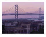 City By The Bay At Dusk Photographic Print