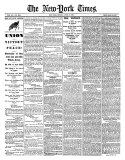 New York Times, April 10, 1865: Union Victory and Peace, Surrender of General Lee