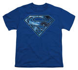 Youth: Superman - On Ice Shield T-Shirt