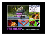 Inspirational-Motivational: Friendship Collage