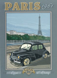 Buy Paris 1961, 4CV at AllPosters.com