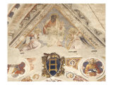 Fresco at Scali Chapel, Santa Trinita, Florence, Italy