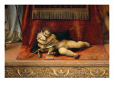 Buy Madonna and Child Enthroned with Saints (detail) at AllPosters.com