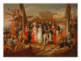 Buy The Embarkation of Ferdinand VII from St. Mary Harbour, 1823 at AllPosters.com