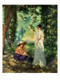 Buy Two Women in a Landscape at AllPosters.com