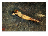 Buy Nude on the Beach at Portici at AllPosters.com