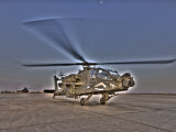 Buy Seven Exposure HDR Image of an AH-64D Apache Helicopter at AllPosters.com