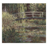 Buy The Waterlily Pond, Harmony in Pink, 1900 at AllPosters.com