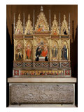 Polyptych with Corontion of the Virgin