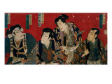 Buy The Four Actors of the Kabuki's Theater at AllPosters.com