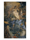 The Virgin in Glory Between Saint Francis of Sales and Saint Thomas of Villanova