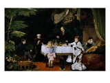 The Breakfast, 1877 Giclee Print