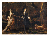 Buy Entertainment in a Garden of Albaro (detail) at AllPosters.com