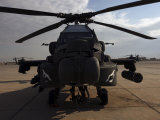 Buy AH-64 Helicopter Sits on the Flight Line at Camp Speicher at AllPosters.com